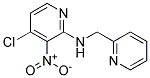 (4-Chloro-3-nitro-pyridin-2-yl)-pyridin-2-ylmethyl-amine Struktur