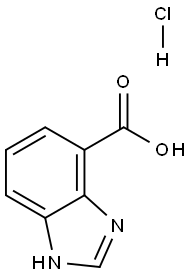 BENZIMIDAZOLE-4-CARBOXYLIC ACID HYDROCHLORIDE Struktur