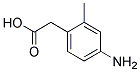 4-AMINO-2-METHYLPHENYLACETIC ACID Struktur