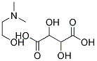 L-Dimethylaminoethanol Bitartrate Struktur