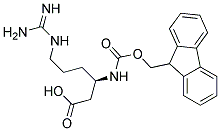 Fmoc-beta-Homoarginine Struktur