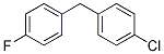 4-chloro-4'-fluorodiphenylmethane Struktur