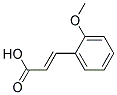 O-METHOXYCINNAMIC ACID, PREDOMINANTLY TRANS Struktur