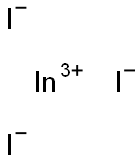 Indium iodide (anhydrous) Struktur