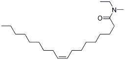 N-Methyl-N-ethyloleamide Struktur