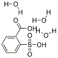 o-Sulfobenzoic acid trihydrate Struktur