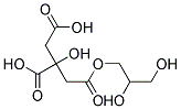 Glycerol monocitrate Struktur