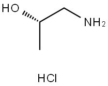 (S)-1-Amino-2-propanol hydrochloride Struktur