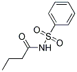 Benzenesulfonyl butyl amide Struktur