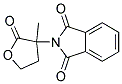 (+/-)-N-(3-METHYL-2-OXOTETRAHYDRO-3-FURYL)PHTHALIMIDE Struktur