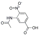 3-ACETAMIDO-4-NITROBENZOICACID Struktur