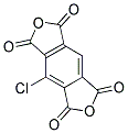 3-CHLORO-1,2;4,5-BENZENETETRACARBOXYLICDIANHYDRIDE Struktur