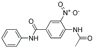 4-ACETAMIDO-3-NITROBENZANILIDE Struktur