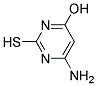 6-AMINO-2-MERCAPTO-4-PYRIMIDINOL Struktur