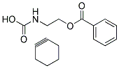 CYCLOHEXYLN-(2-(BENZOYLOXY)ETHYL)CARBAMATE Struktur