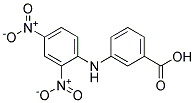 M-(2,4-DINITROANILINO)BENZOICACID Struktur