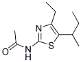 N-(5-SEC-BUTYL-4-ETHYL-2-THIAZOLYL)ACETAMIDE Struktur