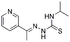 METHYL3-PYRIDYLKETONE4-ISOPROPYL-3-THIOSEMICARBAZONE Struktur