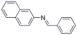 N-BENZYLIDENE-2-NAPHTHYLAMINE Struktur