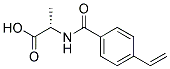 N-(P-VINYLBENZOYL)-L-ALANINE Struktur