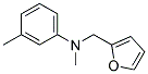 N-METHYL-N-(M-TOLYL)FURFURYLAMINE Struktur