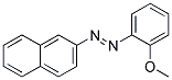 O-(2-NAPHTHYLAZO)ANISOLE Struktur