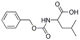 N-BENZYLOXYCARBONYL-DL-LEUCINE Struktur