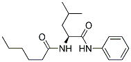 N-HEXANOYL-L-LEUCINEANILIDE Struktur