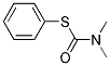 S-PHENYLDIMETHYLTHIOCARBAMATE Struktur