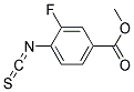 4-Methoxycarbonyl-2-fluorophenylisothiocyanate Struktur