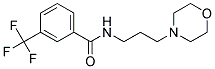 N-(3-Morpholin-4-yl-propyl)-3-trifluoromethyl-benzamide Struktur