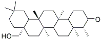 (4R,4aS,6bR,8aS,12bS,14aS)-8a-Hydroxymethyl-4,4a,6b,11,11,12b,14a-heptamethyl-icosahydro-picen-3-one Struktur