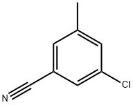 3‐クロロ‐5‐メチルベンゾニトリル 化學(xué)構(gòu)造式