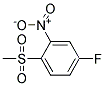 4-Fluoro-1-methylsulfonyl-2-nitrobenzene Struktur