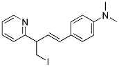 2-(p-Dimethylaminostyryl)pyridylethyl iodide Struktur