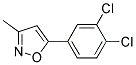 5-(3,4-dichlorophenyl)-3-methylisoxazole Struktur