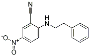 5-Nitro-2-phenethylamino-benzonitrile Struktur