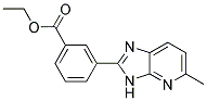 ethyl 3-(5-methyl-3H-imidazo[4,5-b]pyridin-2-yl)benzoate Struktur