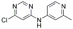 (6-Chloro-pyrimidin-4-yl)-(2-methyl-pyridin-4-yl)-amine Struktur