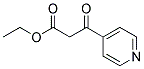 ethyl 3-oxo-3-pyridin-4-ylpropanoate Struktur