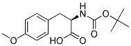 (2R)-2-[(tert-butoxycarbonyl)amino]-3-(4-methoxyphenyl)propanoic acid Struktur