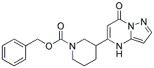 benzyl 3-(7-oxo-4,7-dihydropyrazolo[1,5-a]pyrimidin-5-yl)piperidine-1-carboxylate Struktur