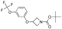 3-(3-Trifluoromethoxy-phenoxy)-azetidine-1-carboxylic acid tert-butyl ester Struktur