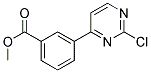 3-(2-Chloro-pyrimidin-4-yl)-benzoic acid methyl ester Struktur