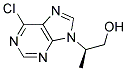 (2R)-2-(6-chloro-9H-purin-9-yl)propan-1-ol Struktur