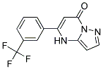 5-[3-(trifluoromethyl)phenyl]pyrazolo[1,5-a]pyrimidin-7(4H)-one Struktur