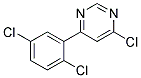 4-Chloro-6-(2,5-dichloro-phenyl)-pyrimidine Struktur