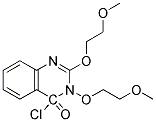 4-CHLORO-BIS-(2-METHOXYETHOXY)-4(3H)-QUINAZOLINONE Struktur