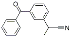 3-BENZOYL-ALPHA-METHYL BENZYL CYANIDE Struktur