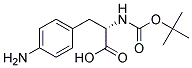 N-TERT-BUTOXYCARBONYL-4-AMINOPHENYLALANINE Struktur